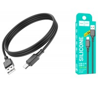 Кабель USB - USB Type-C HOCO X101, 2,4A (черный) 1м