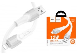 Кабель USB Type-C - Lightning HOCO X106 Big bull PD charging data cable iP(белый) 3м