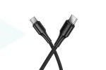 Кабель Type-C - Type-C HOCO X120 Beneficio 60W (черный)