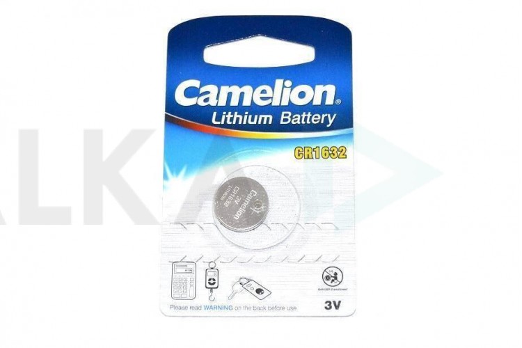 Батарейка литиевая Camelion CR1632 BL1 цена за 1 шт