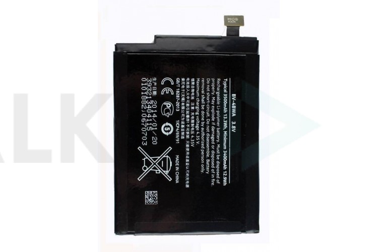 Аккумуляторная батарея BV-4BWA для Nokia LUMIA 1320 (4/61-5/1)
