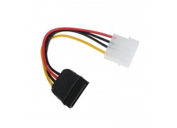 Кабель для блока питания Molex (мама) - SATA (папа)