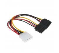 Кабель для блока питания Molex (мама) - 2 х SATA (папа)