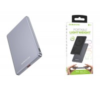 Универсальный дополнительный аккумулятор Power Bank BOROFONE BJ50 Leader PD20W magnetic power bank (5000 mAh) (серый)