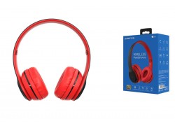 Наушники мониторные беспроводные BOROFONE BO4 Charming rhyme wireless headset Bluetooth (красный)