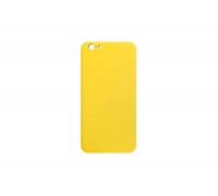 Чехол для iPhone 6/6S с отверстием под камеры (желтый)