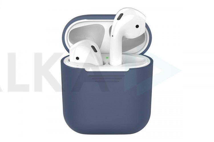 Чехол для наушников AirPods Copy orig. (серый)