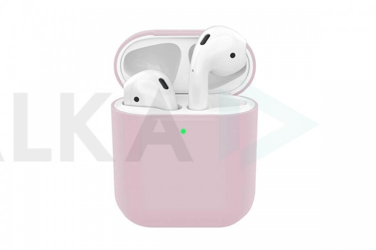 Чехол для наушников AirPods Copy orig. (розовый песок)