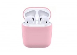 Чехол для наушников AirPods Copy orig. (розовый) 