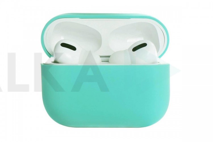 Чехол для наушников AirPods Pro Copy orig. (мятный)