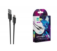 Кабель USB - Lightning More choice K42i ТРЕ 2.4A 1м (Black)