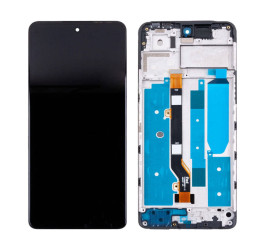 Дисплей для Tecno Pova 6 Neo (LI6) в сборе с тачскрином + рамка (черный) org