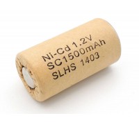 Аккумулятор SC (1.2V 1500mAh Ni-Cd)