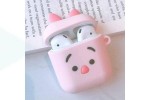 Чехол для наушников AirPods силиконовый детский (цвет в ассортименте)