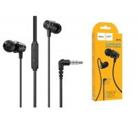 Наушники вакуумные проводные HOCO M79 Cresta universal earphones (черный)