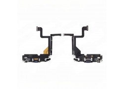 Шлейф для iPhone 13 Pro с разъемом зарядки (синий) org разбор