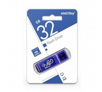 Флешка USB 3.0 Smartbuy 32GB Glossy series Dark Blue (SB32GBGS-DB)