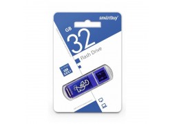 USB 3.0 накопитель Smartbuy 32GB Glossy series Dark Blue (SB32GBGS-DB)