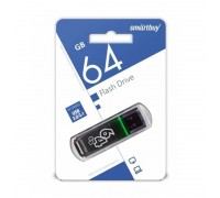 Флешка USB 3.0 Smartbuy 64GB Glossy series Dark Grey (SB64GBGS-DG)