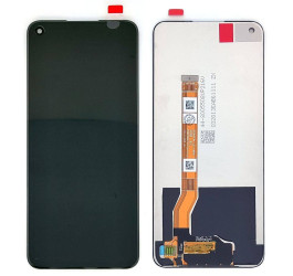 Дисплей для Realme 8i (RMX3151)/ 9i (RMX3491)/ Narzo 50 4G (RMX3286)/ OPPO A96 в сборе с тачскрином (черный) org