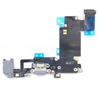 Шлейф для iPhone 6s Plus (5.5) с разъемом зарядки (серый) org