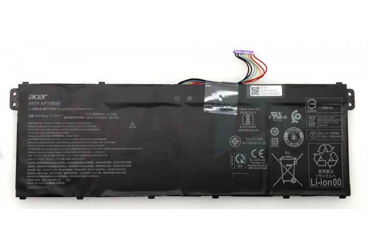 Аккумуляторная батарея AP19B5K для ноутбука Acer Aspire A315-59 11.55V 3550mAh ORG