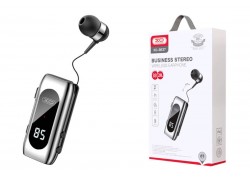 Bluetooth гарнитура XO BE37 wireless in-ear earphone with ultra long endurance with digital display Black