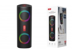 Портативная беспроводная колонка XO F43 Outdoor Dual Speaker RGB Bluetooth Speaker (черный)