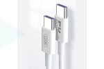 Кабель USB Type-C - USB Type-C XO NB-Q190A 60W 1M White