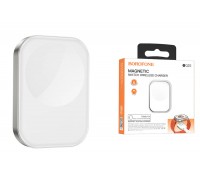 Зарядное устройство беспроводное BOROFONE BQ25 iWatch wireless charger (серый)