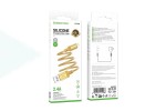 Кабель USB - Lightning BOROFONE BX108 (золотой) 1м