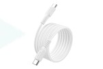 Кабель USB Type-C - USB Type-C BOROFONE BX116 60W (белый) 1м