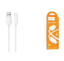 Кабель USB - USB Type-C HOCO X113 Beneficio (белый) 1м