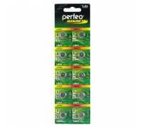 Батарейка часовая Perfeo AG3 LR41/10BL Alkaline Cell 392A ( цена за блистер 10 шт)