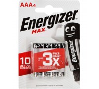 Батарейка алкалиновая Energizer MAX LR03/286 BL4 4/AAA цена за 4 шт