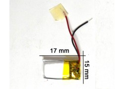 Универсальный аккумулятор 17x15x4 3.7V 180mAh (401517P)