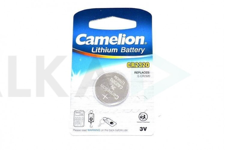 Батарейка литиевая Camelion CR2320 BL1 блистер цена за 1 шт