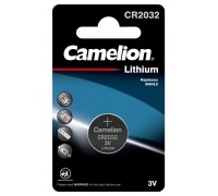 Батарейка литиевая Camelion CR2032 BL1 цена за 1 шт