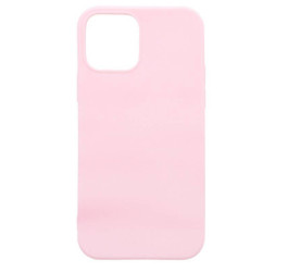 Чехол для iPhone 12 (6,1) тонкий (бледно-розовый)