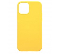 Чехол для iPhone 12 (6,1) тонкий (желтый)