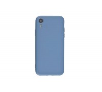 Чехол для iPhone XR с отверстием под камеры (синий)