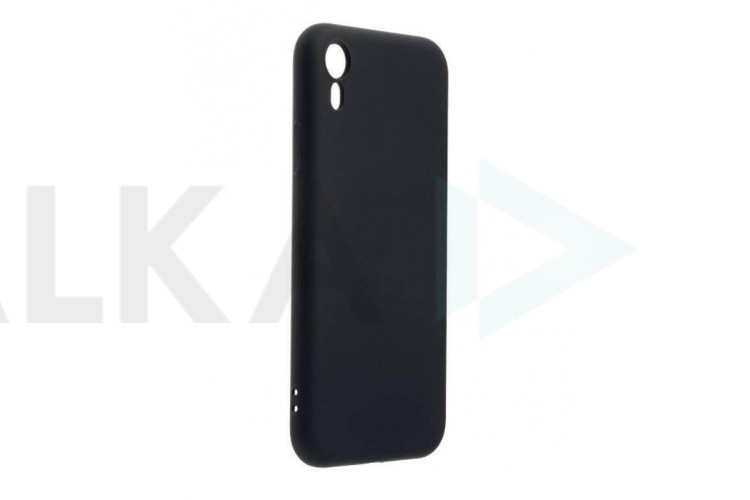 Чехол для iPhone XR с отверстием под камеры (черный)