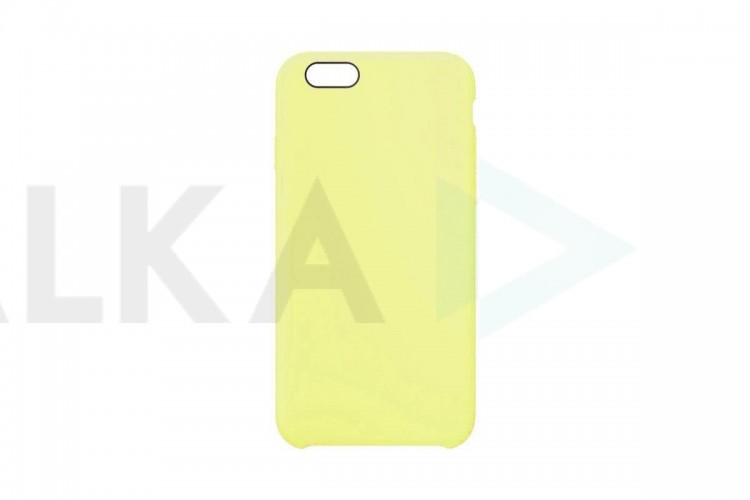 Чехол для iPhone 6 Plus/6S Plus Silicone Case Soft Touch (лимонад) 32