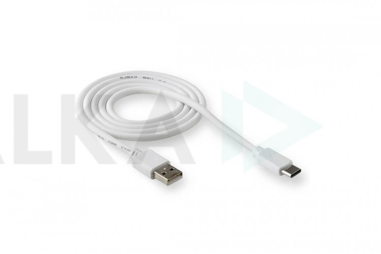 USB D.CABLE Type-C Walker C110 белый (русифицированная упаковка)