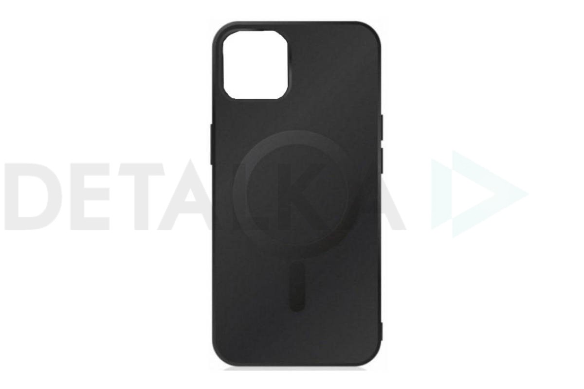 Чехол для iPhone 13 Mini (5.4) MagSafe (черный) в Детальке купить,