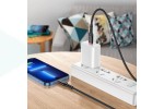 Кабель USB Type-C - Lightning HOCO X59 3A PD20W (черный) 1м