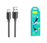 Кабель USB - USB Type-C HOCO X96 6A 100W Fast (черный) 1м 