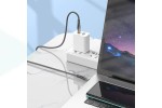 Кабель USB Type-C - USB Type-C HOCO U121 60W (черный) 1м