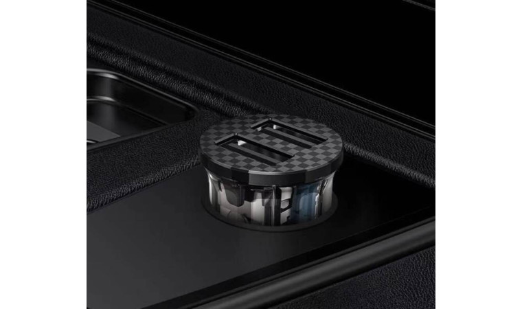 Автомобильное зарядное устройство АЗУ 2USB HOCO DZ3 series 2400mAh (прозрачный) Автомобильное зарядное устройство АЗУ 2USB HOCO DZ3 series 2400mAh (прозрачный)