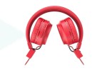 Наушники мониторные беспроводные HOCO W25 Promise wireless headphones Bluetooth (красный)